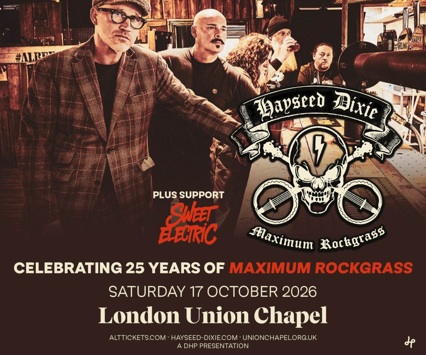 HAYSEED DIXIE + SWEET ELECTRIC