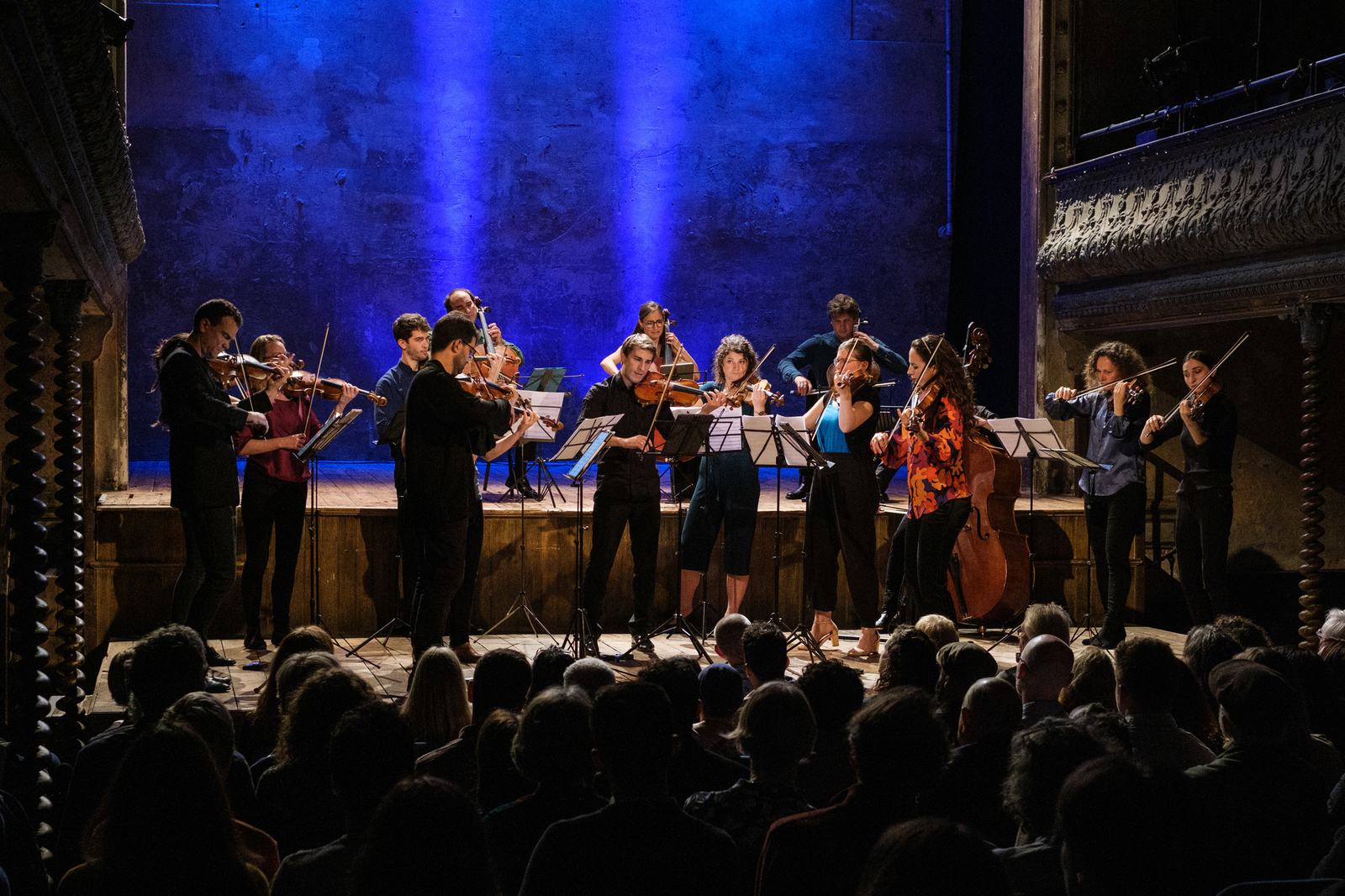 United Strings of Europe; Julian Azkoul violin, director ; Tamsin Waley-Cohen violin ; Misha Mullov-Abbado double bass