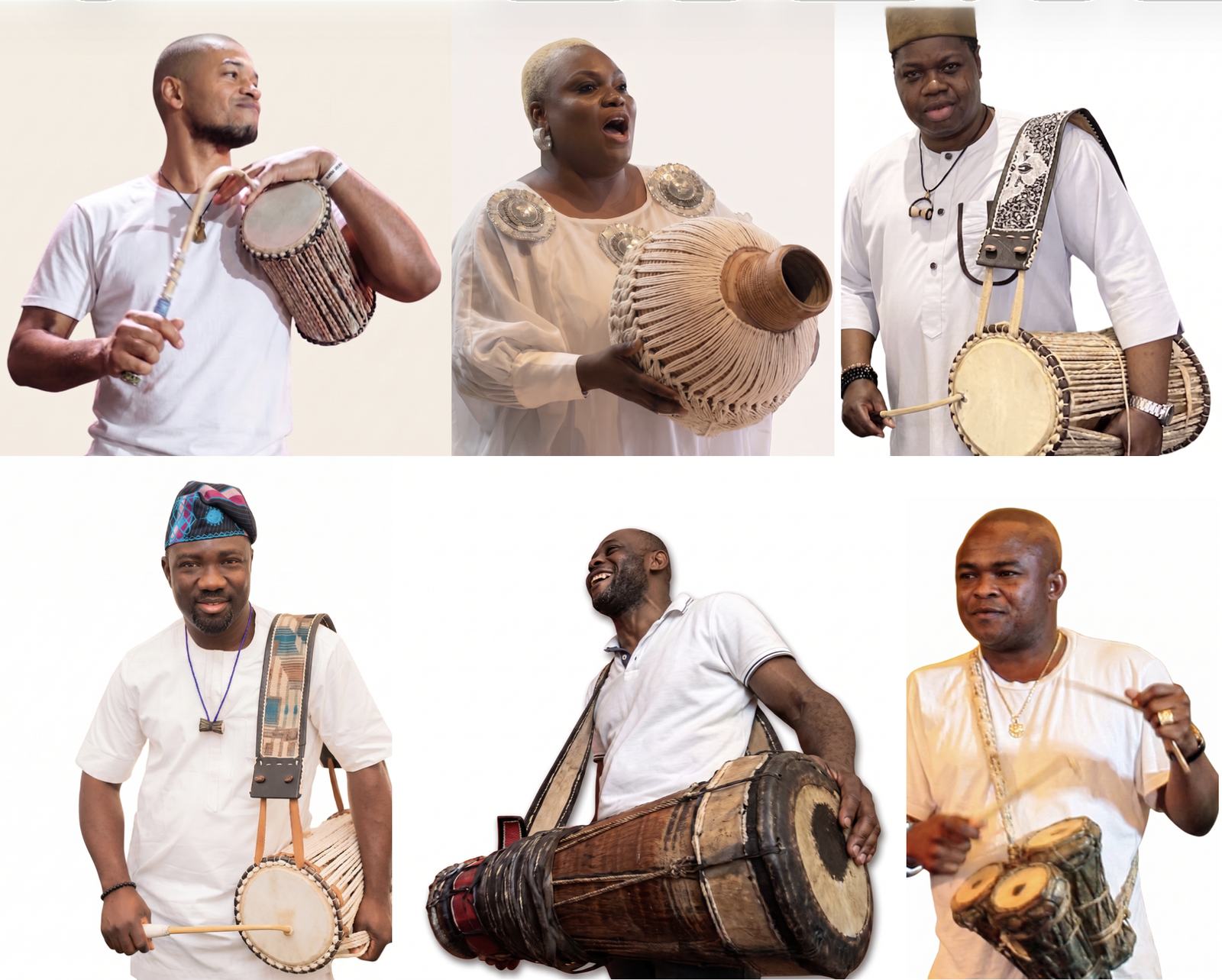 Olátundé Talking Drum Ensemble; Igbo Traditional Group and Masquerade