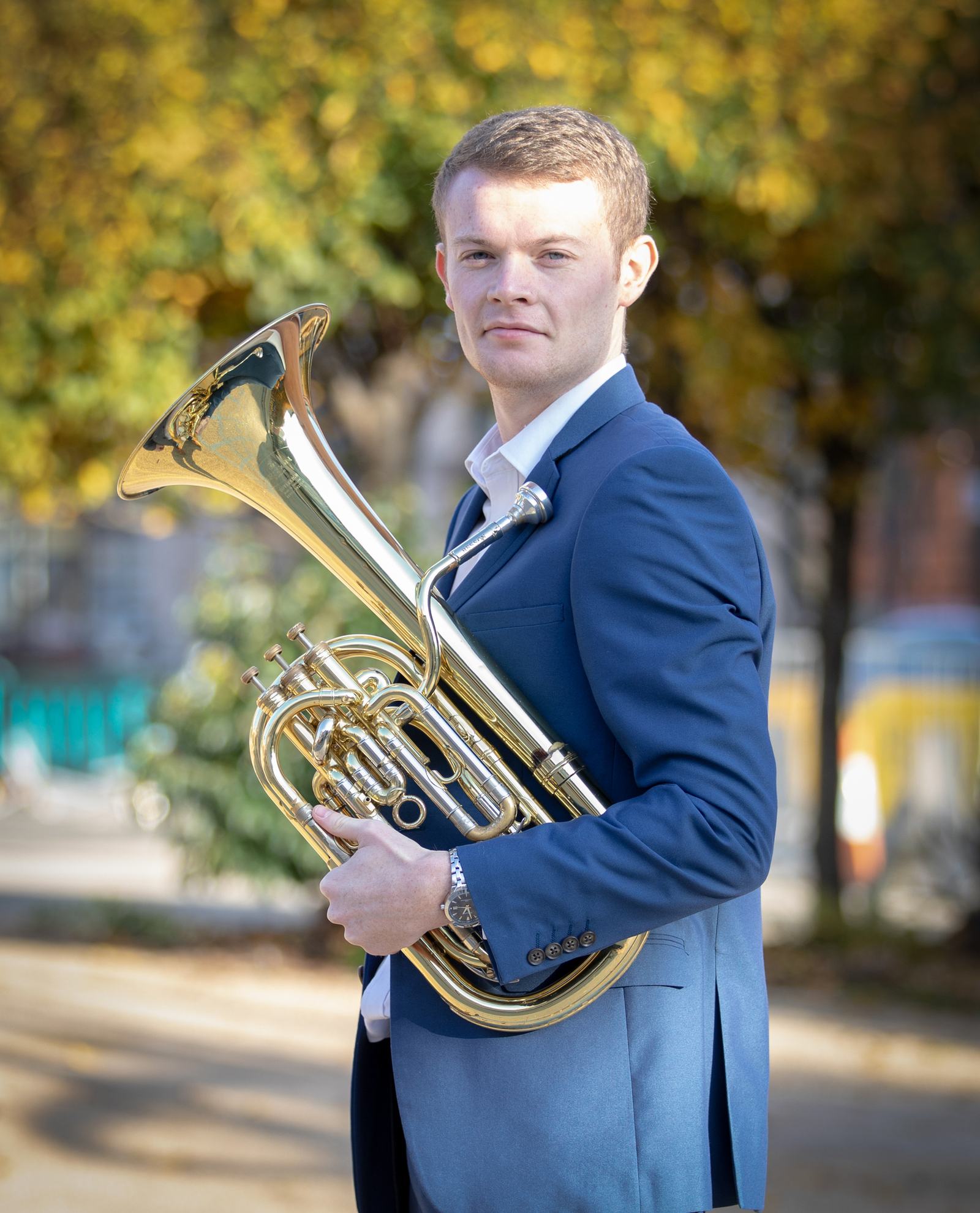 The Purcell School Chamber Soloists; Mike Cavanagh baritone horn