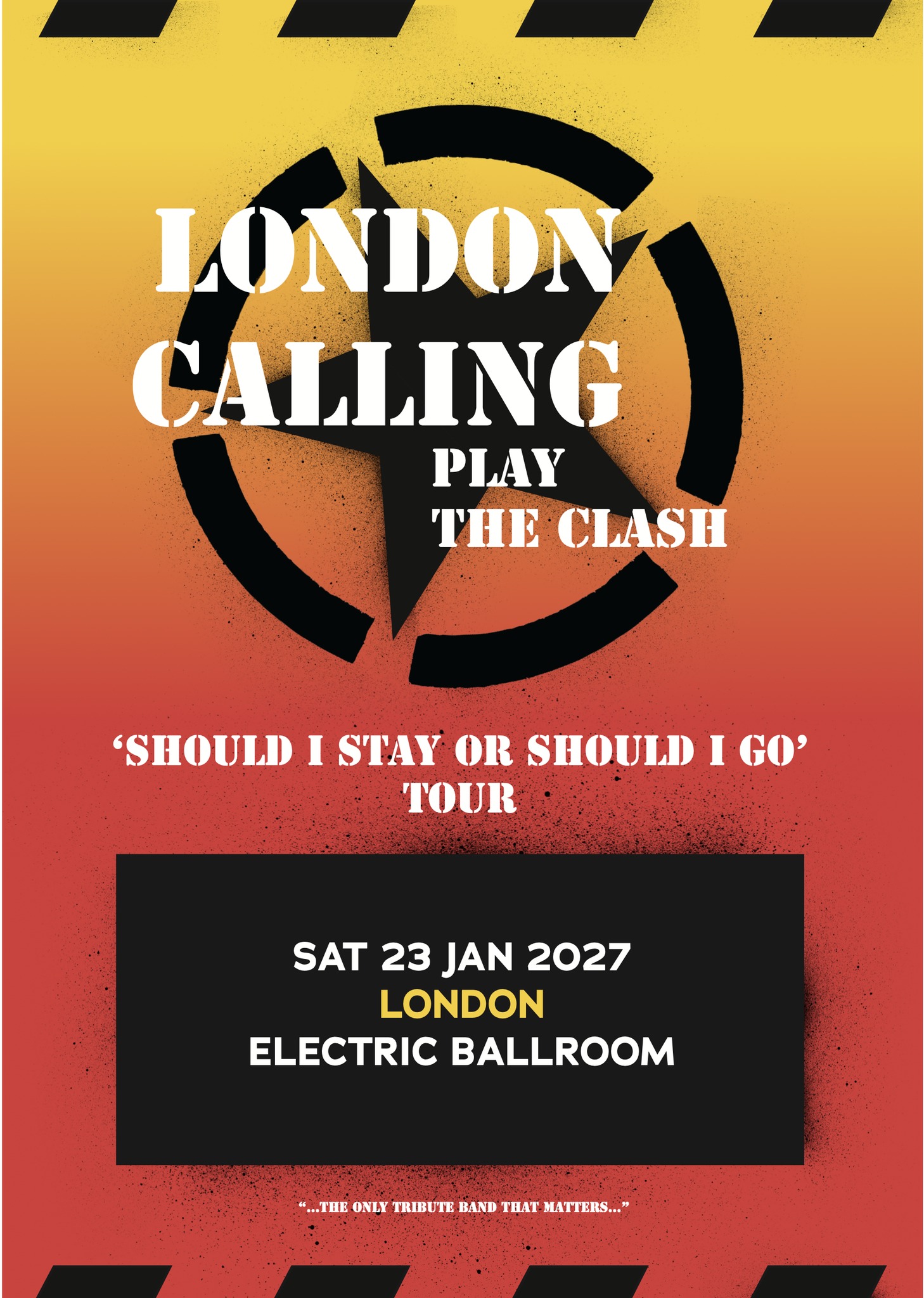 LONDON CALLING play THE CLASH