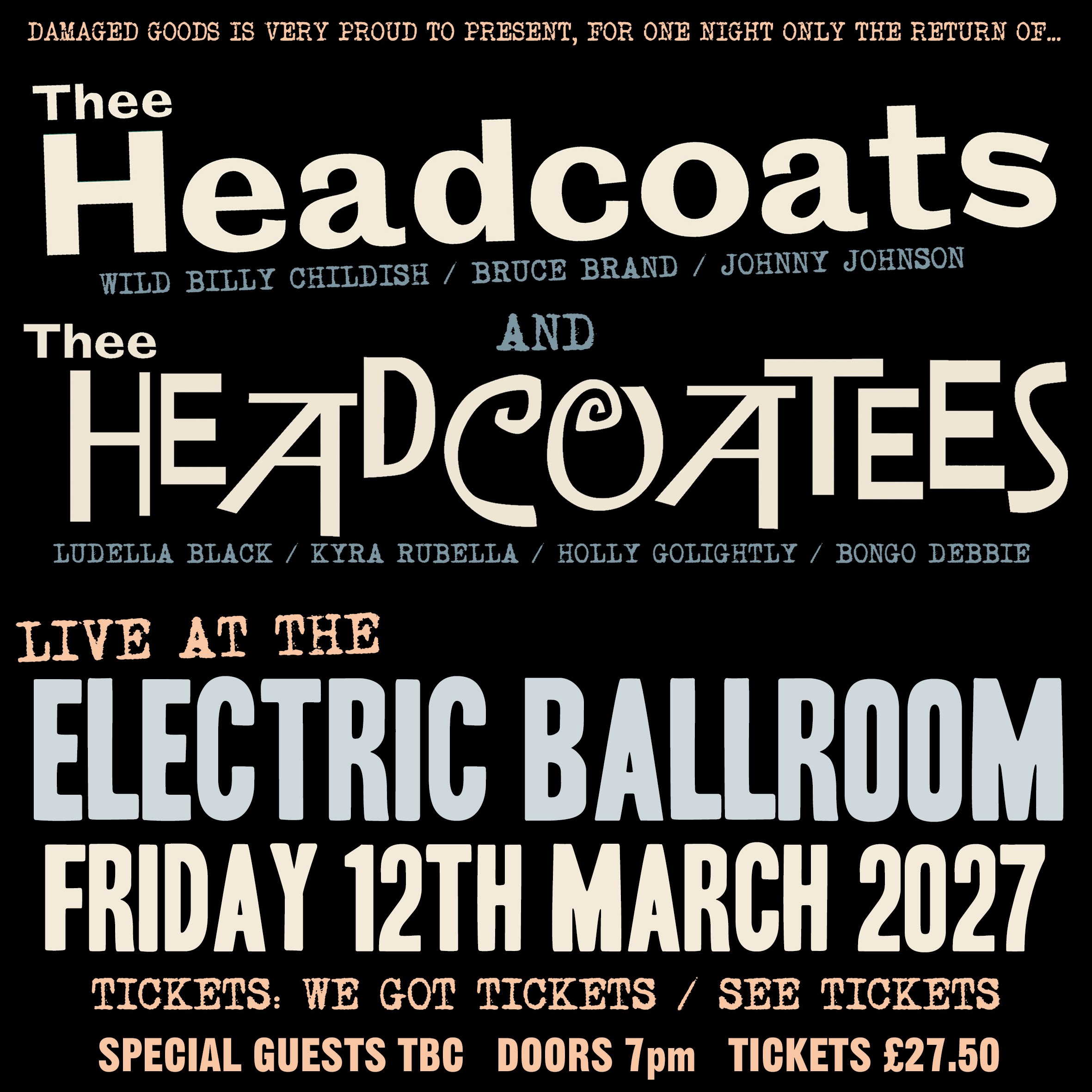 THEE HEADCOATS & THEE HEADCOATEES