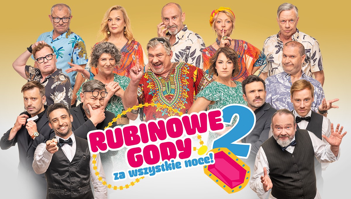 „Rubinowe Gody 2” – spektakl komediowy