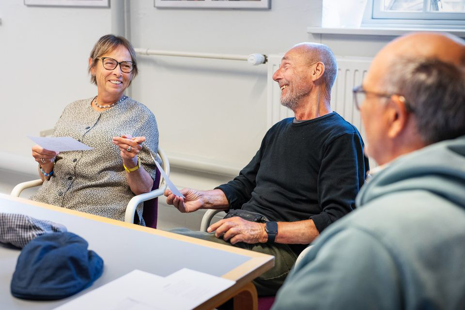 Literature, conversation, books and seniors