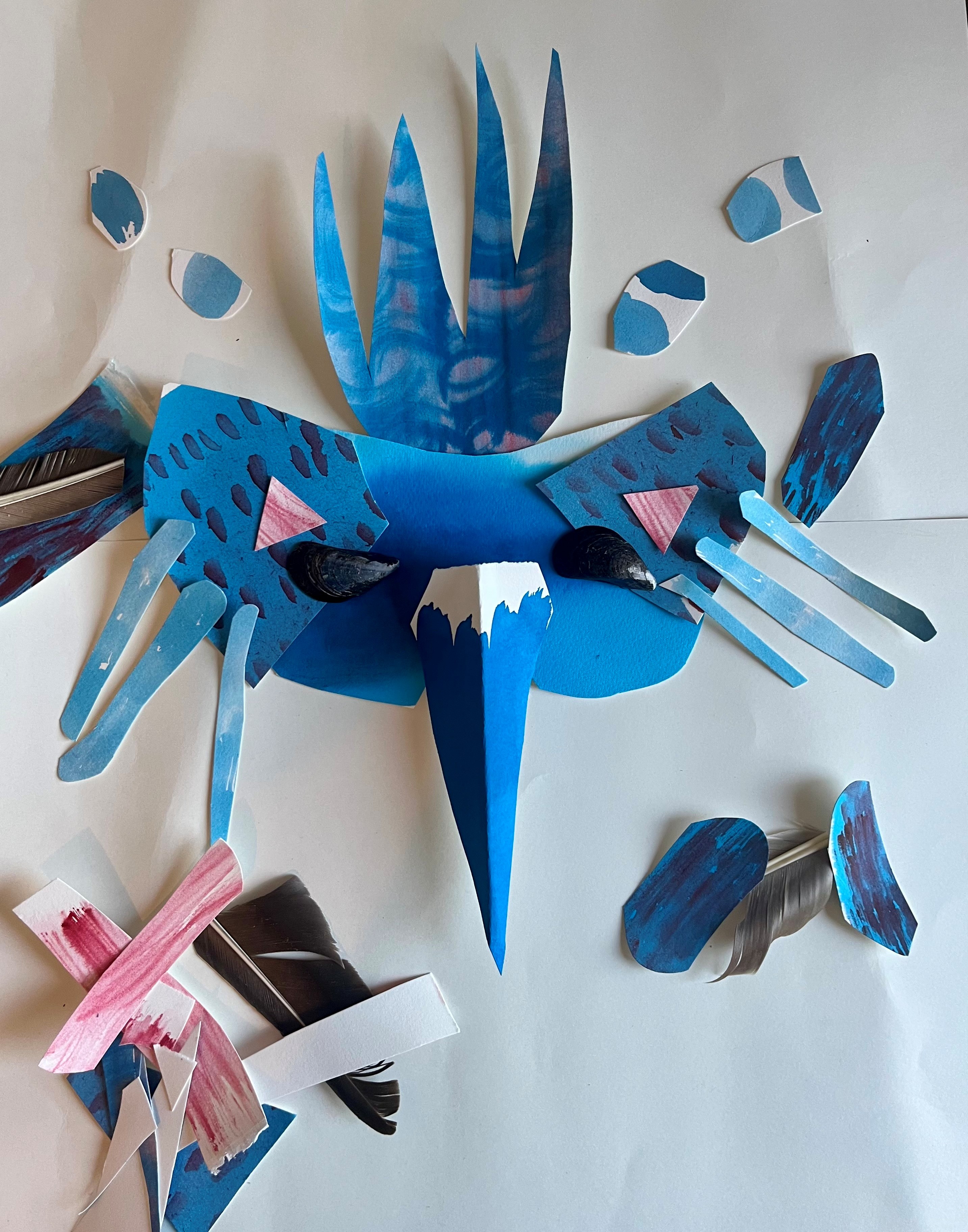 Make bird masks with Room for Ingenuity (all)