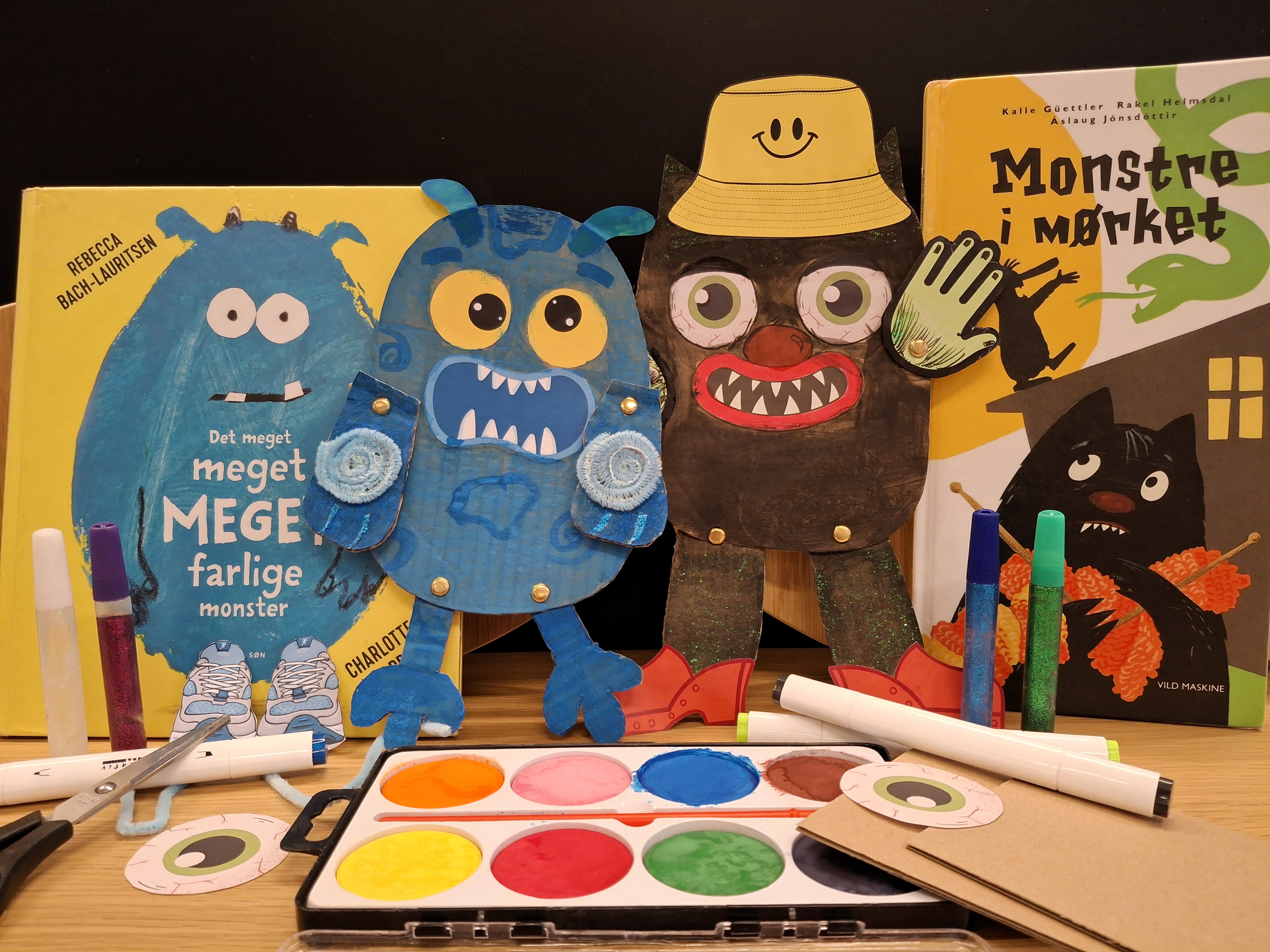 Monsters in cardboard - crafting workshop