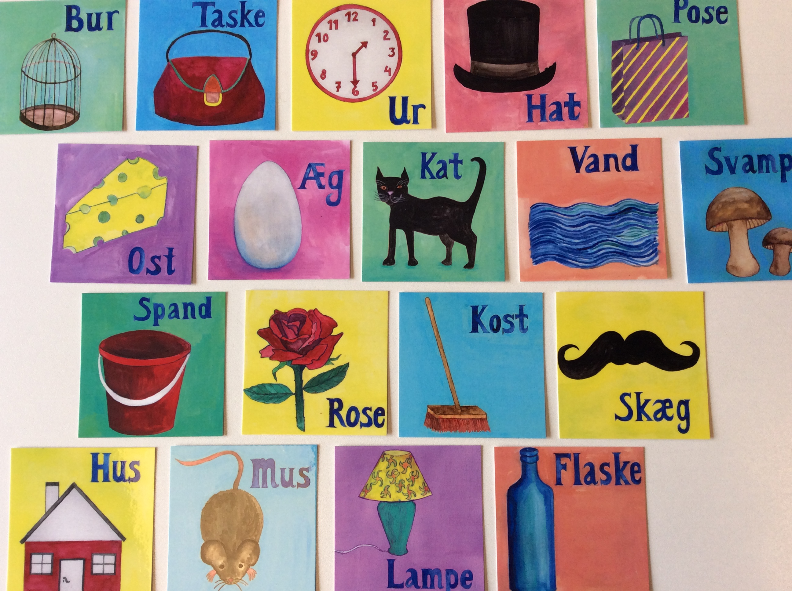 Rhymes for the elders in kindergartens