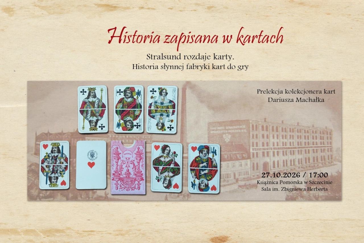 History written in the cards: Stralsund deals the cards. The history of the famous playing card factory