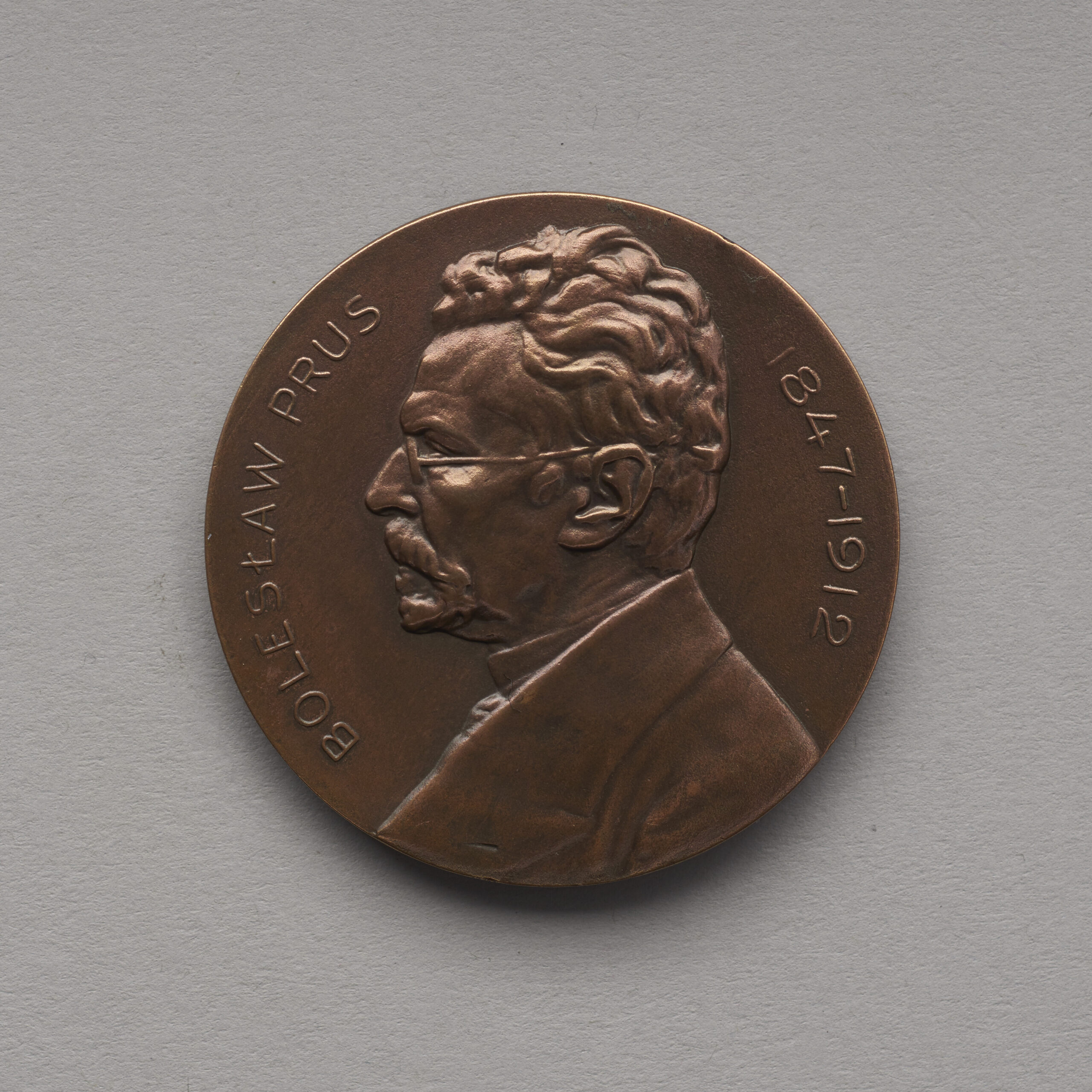 Date with object: Bolesław Prus. Posthumous Medal.1902