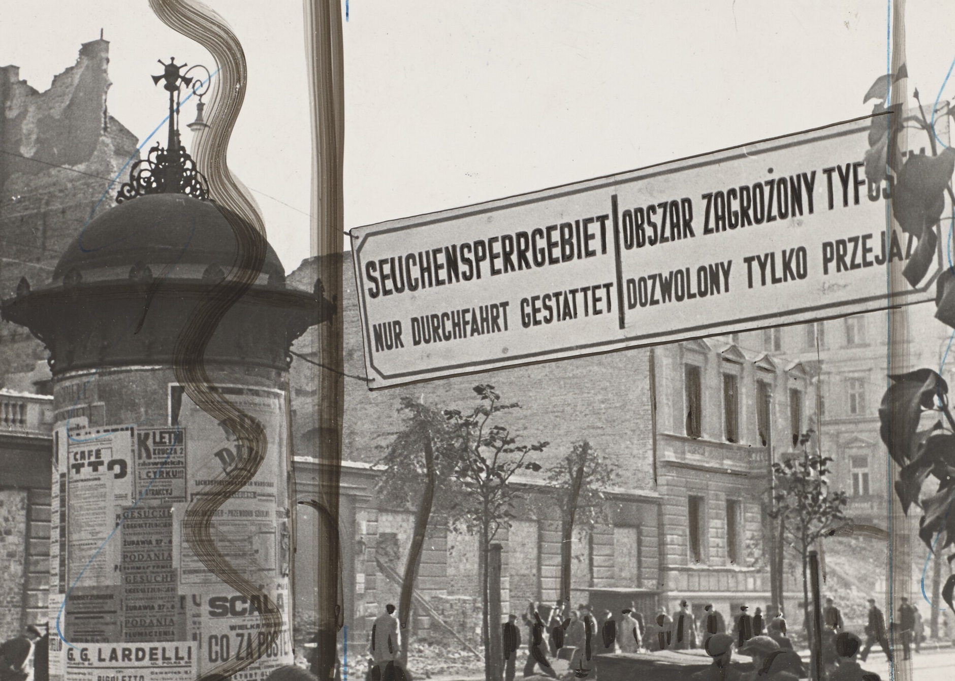 Warsaw not accessible — the limits of the time of war