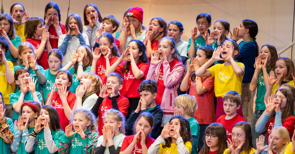 Vokalhelden sing-along concert