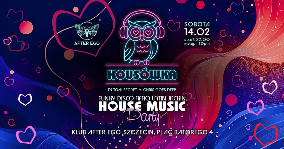 Walentynkowa Housówka w After Ego | 14.02.2026 | Funky • Disco • Afro • Latin House