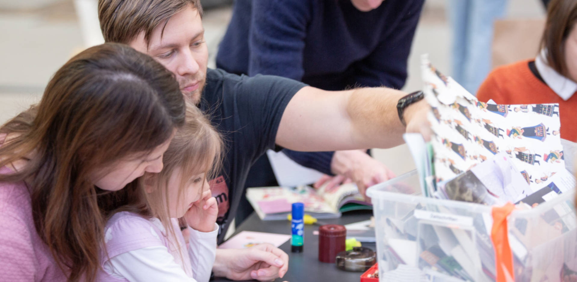Open studio for families