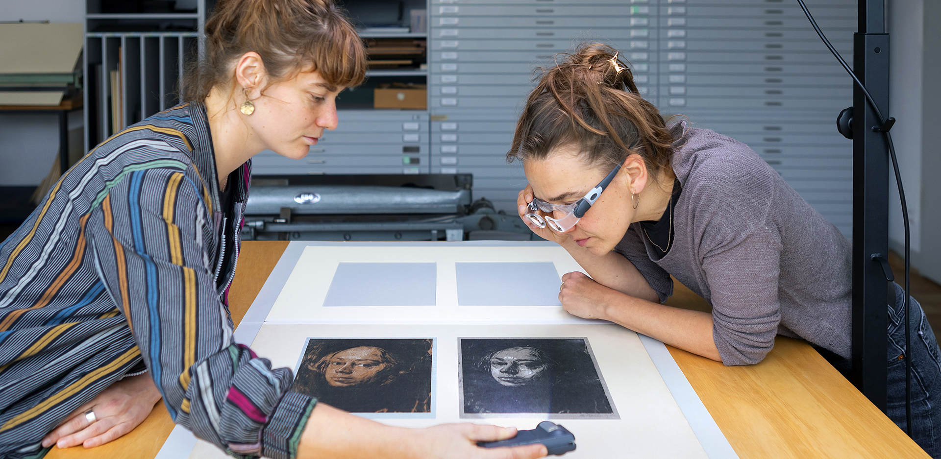 The art of preservation — restoration of art on paper.