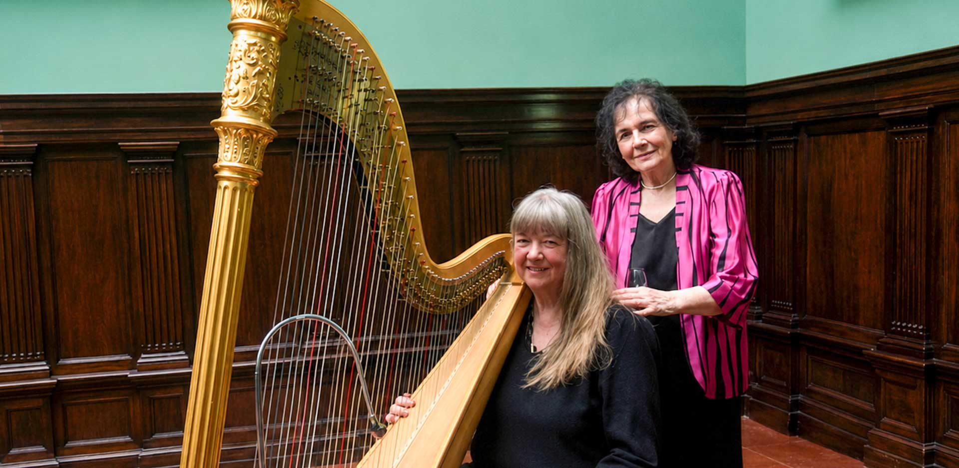 Harp sounds for Christmas