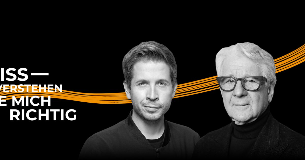 Missverstehen Sie mich richtig Marcel Reif zu Gast bei Kevin Kühnert