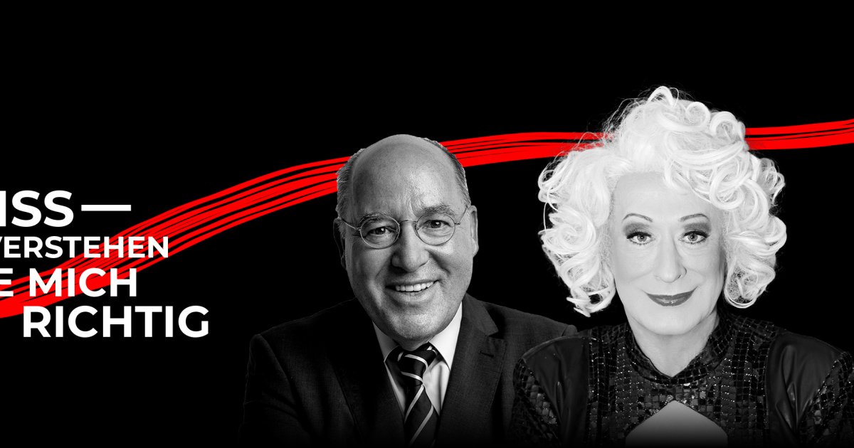 Misunderstand me Lilo Wanders visiting Gregor Gysi