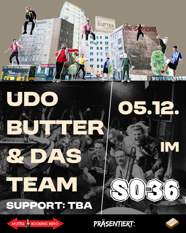 UDO BUTTER & DAS TEAM