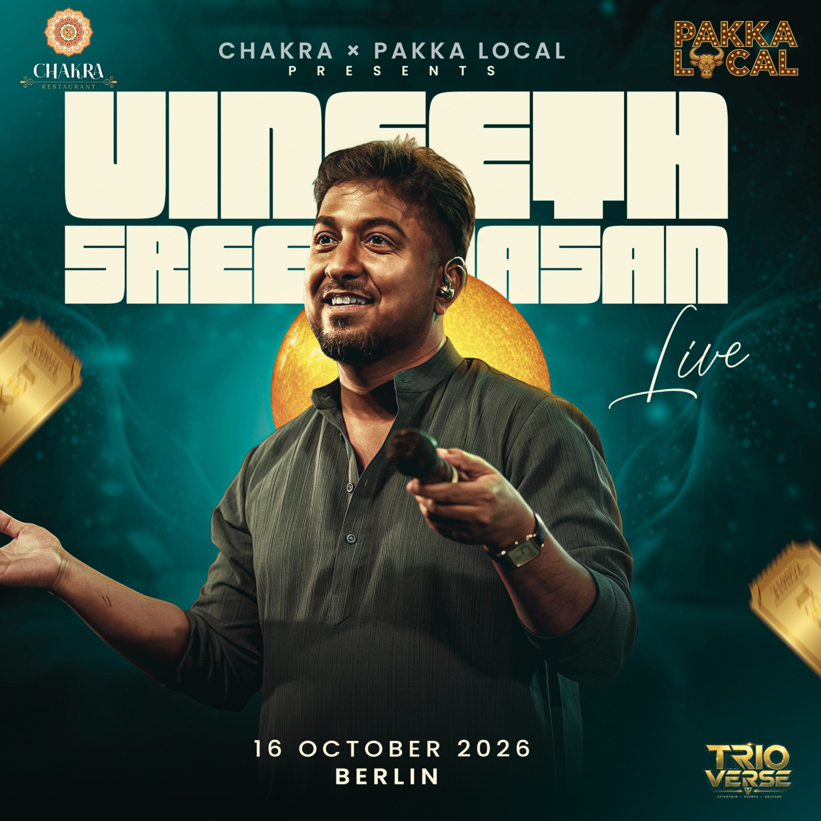 Vineeth Sreenivasan Live