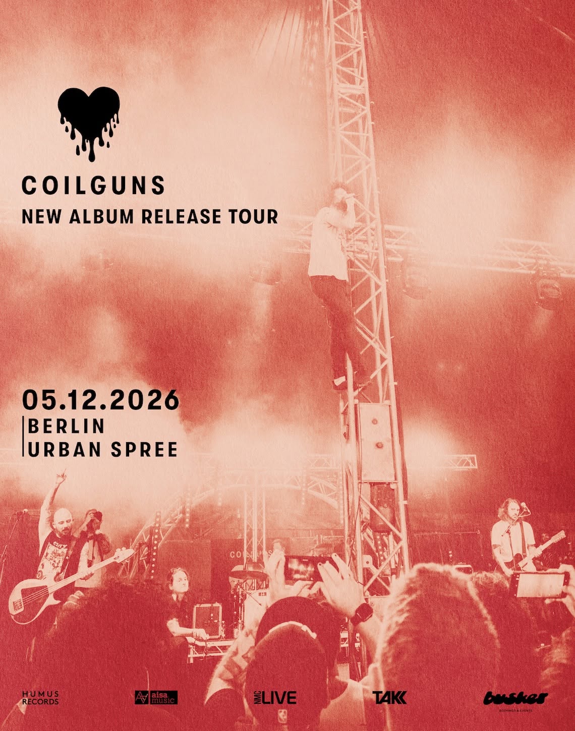 Coilguns - Berlin - Urban Spree