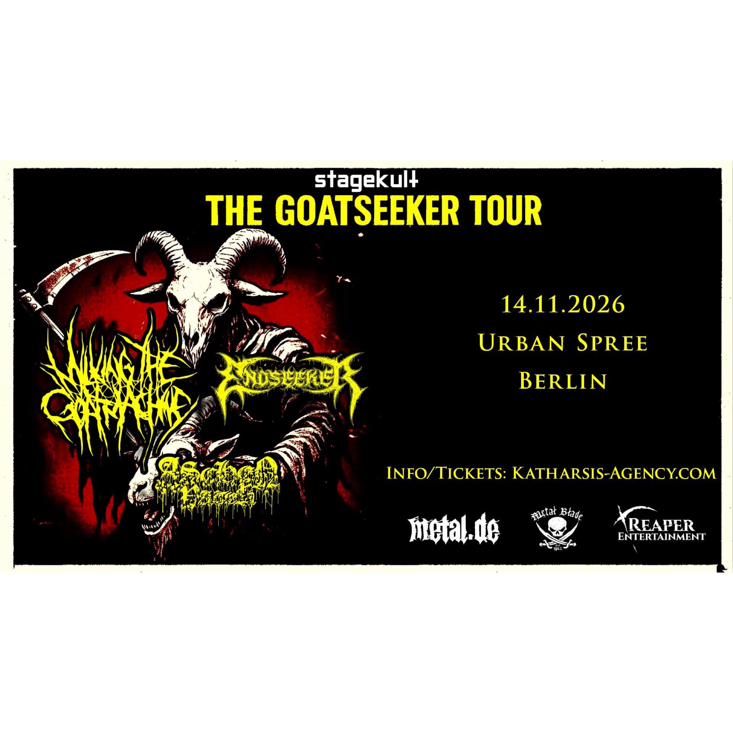 Milking the Goatmachine & Endseeker - Urban Spree Berlin