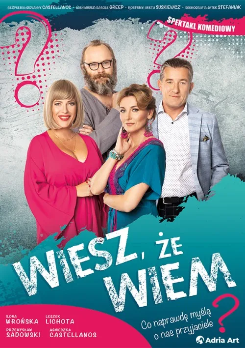 Wiesz, że wiem - Lichota, Wrońska i Sadowski w zwariowanej komedii!