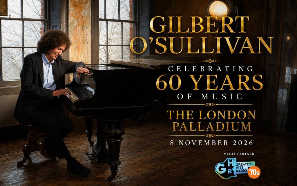 Gilbert O’Sullivan Celebrating 60 Years of Music