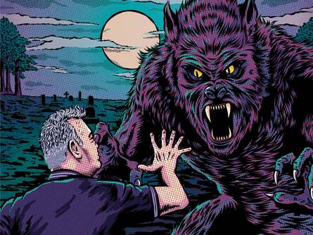 Stewart Lee vs The Man-Wulf