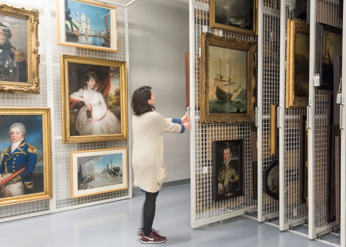 Behind-the-scenes tour at the Prince Philip Maritime Collection Centre