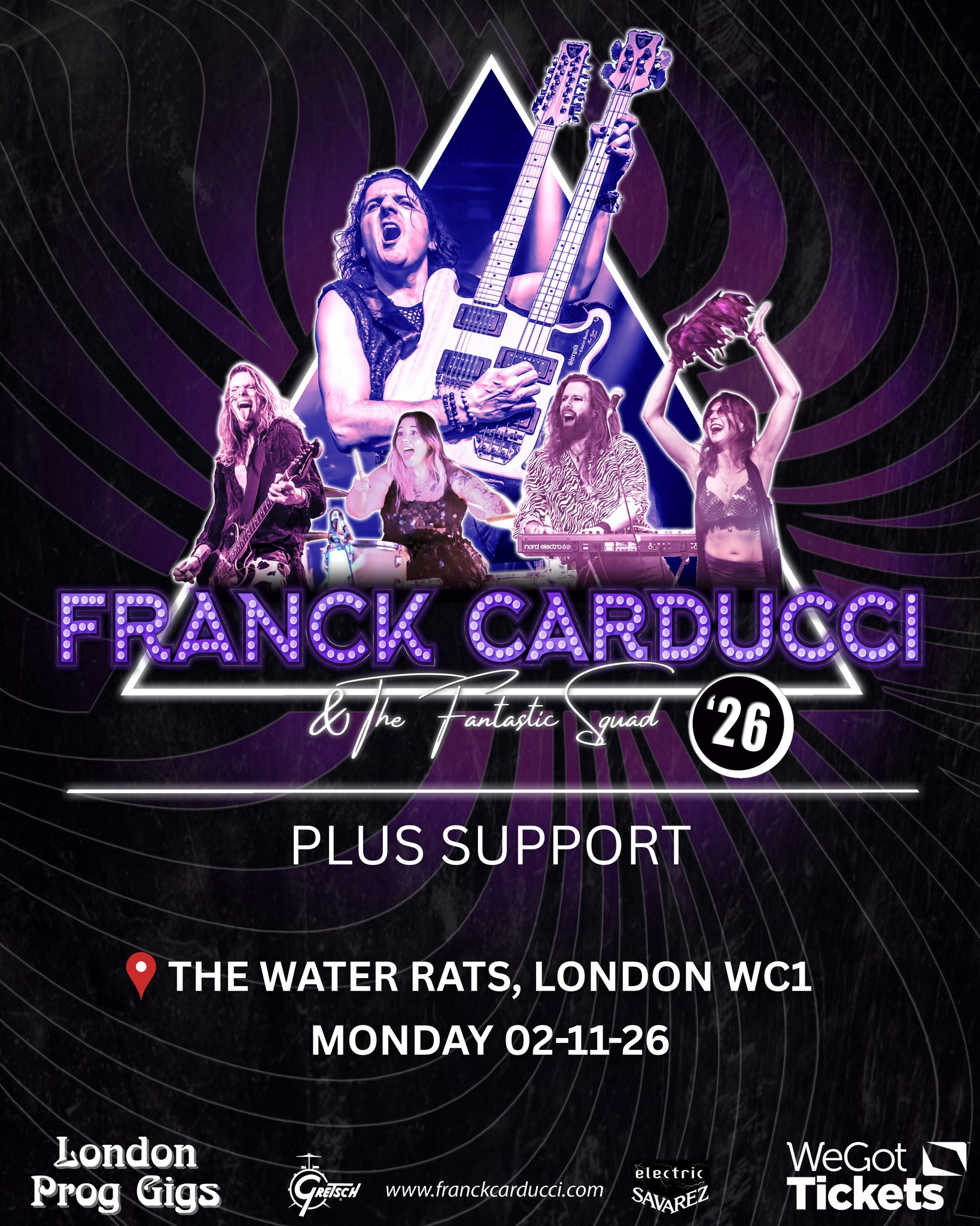 FRANCK CARDUCCI and the FANTASTIC SQUAD – LIVE IN LONDON