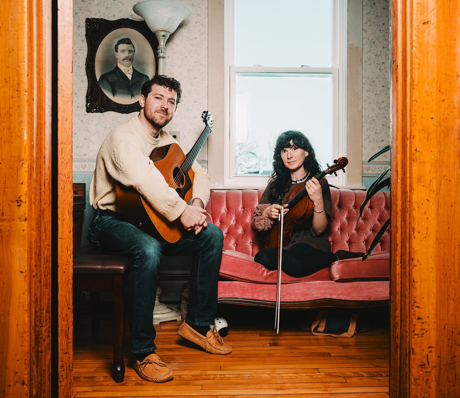 Lucy Farrell and Shane Pendergast