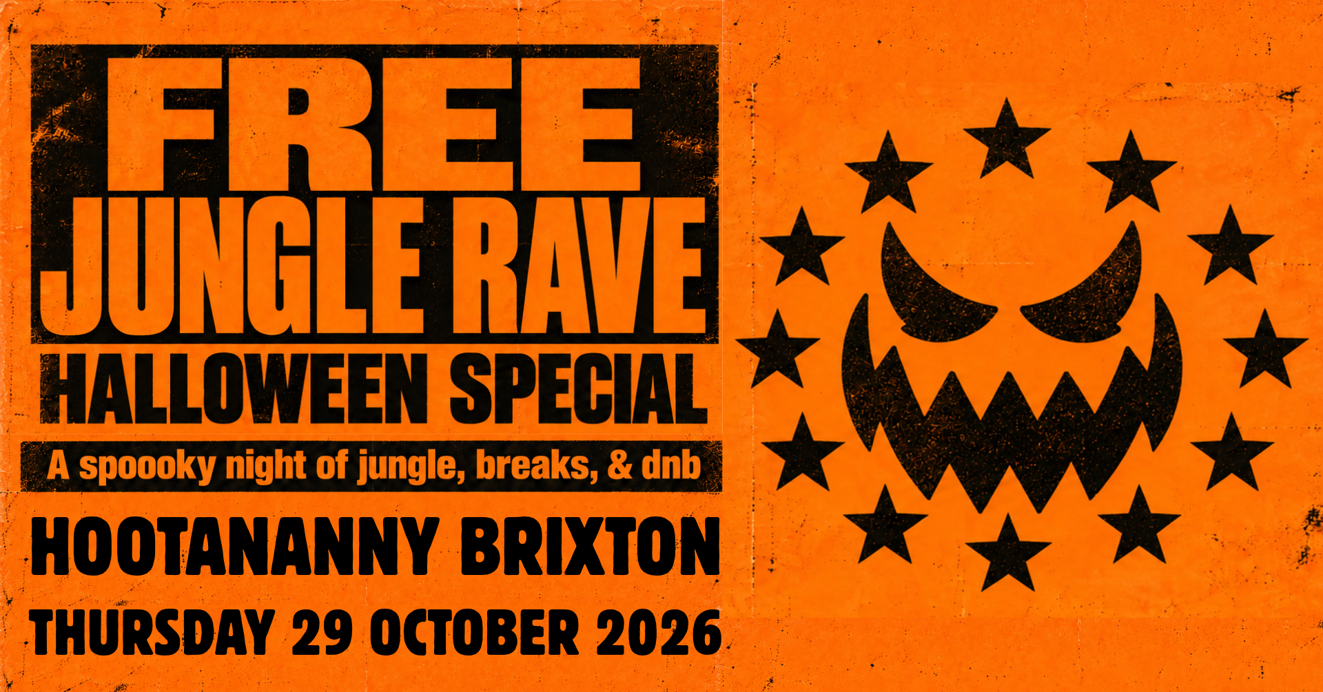 Free Jungle Rave: Halloween Special