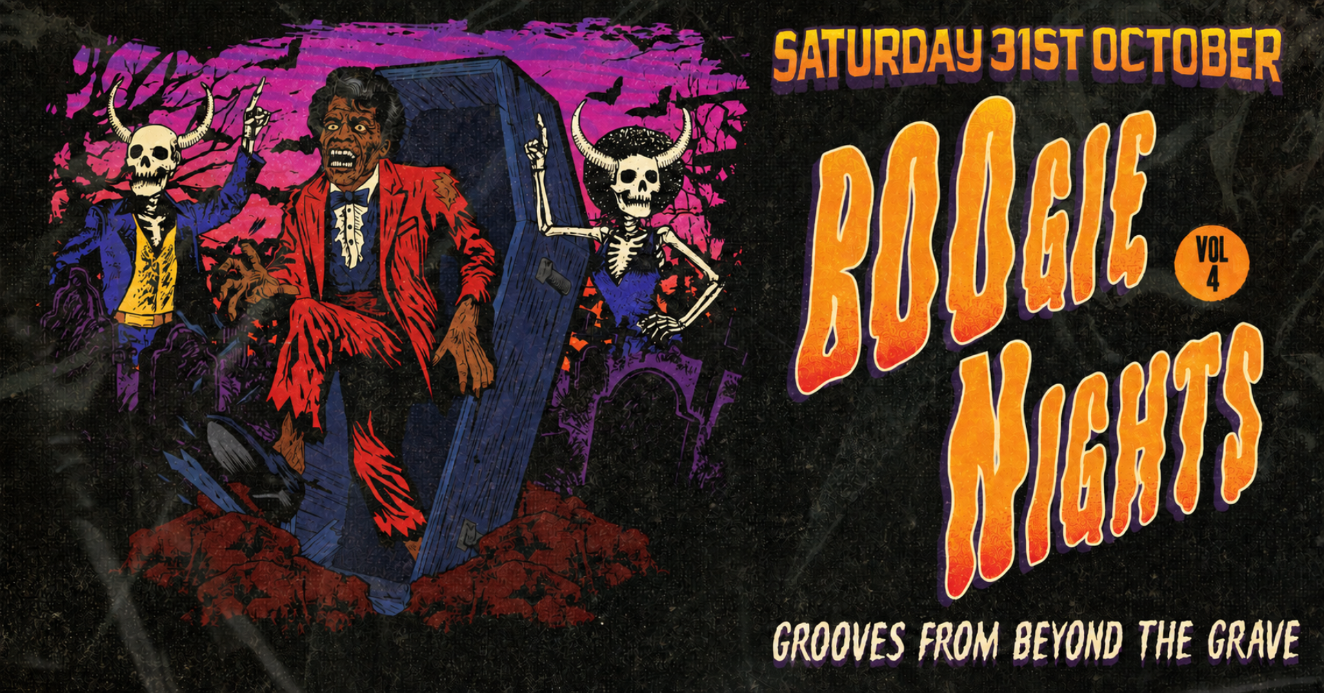 Club Night BOOgie Nights: Grooves from beyond the Grave