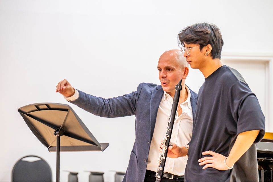 Clarinet Masterclass with Maximiliano Martin