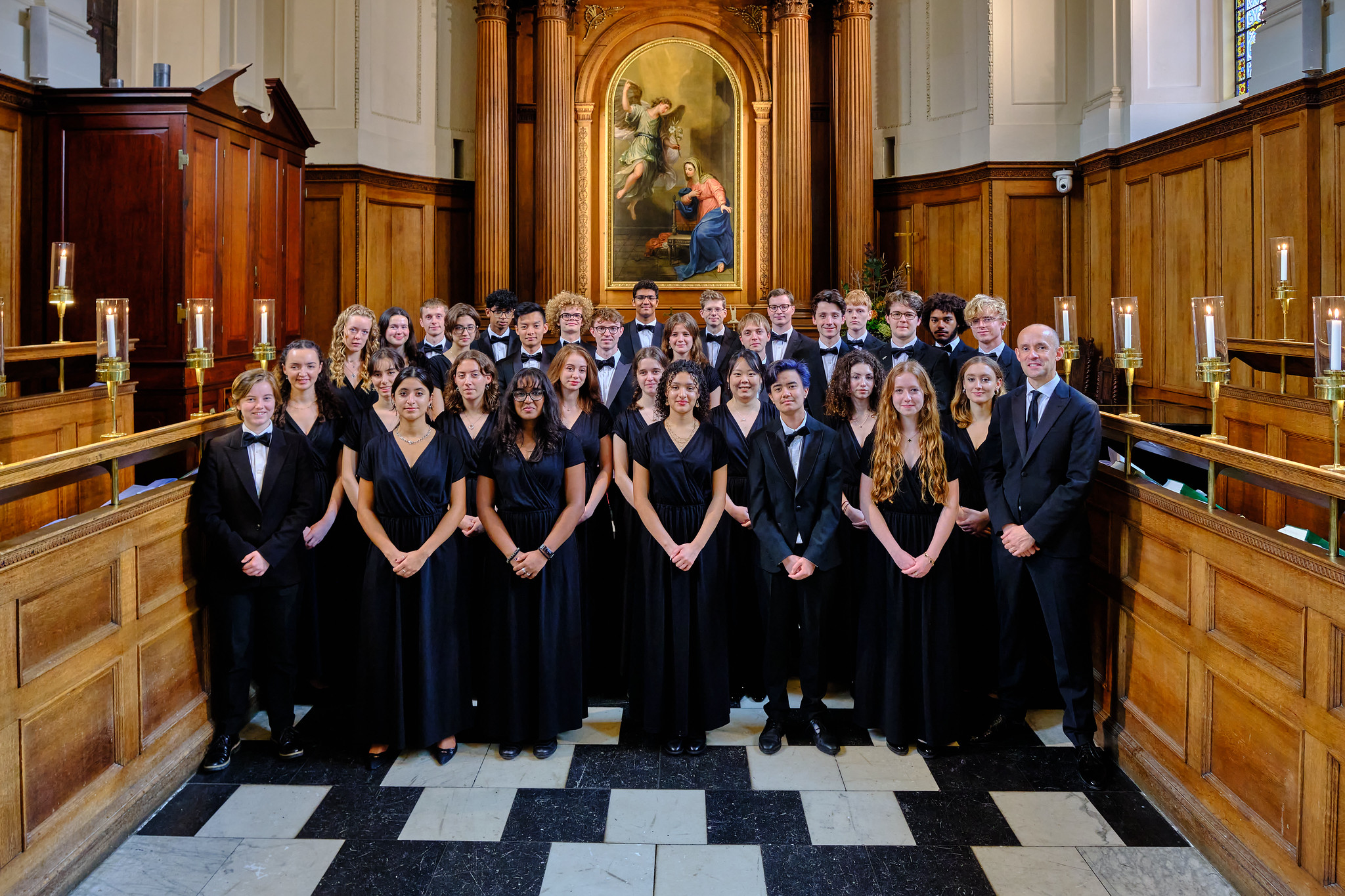 Clare College - Angelus ad Virginem