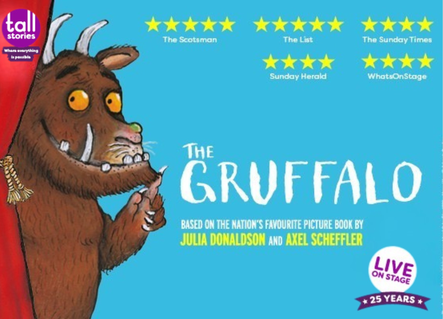 The Gruffalo: Relaxed Performance
