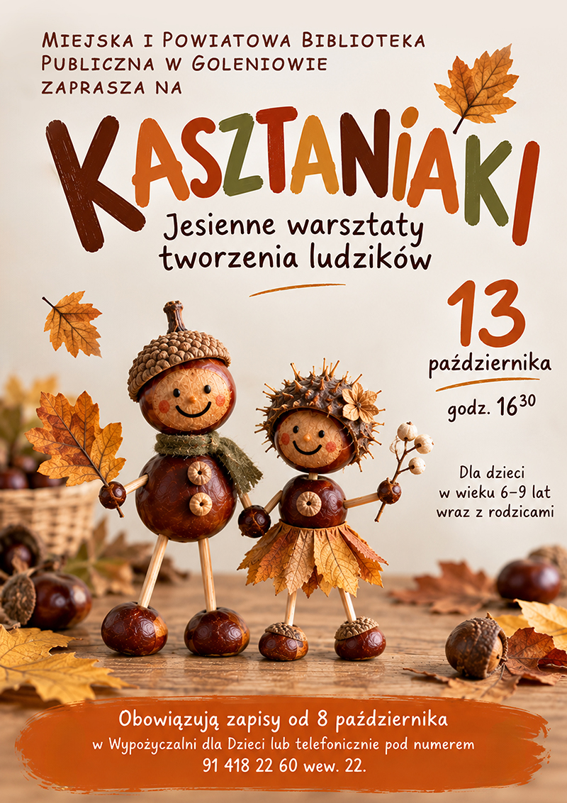 Chestnuts - autumn workshop for creating human beings
