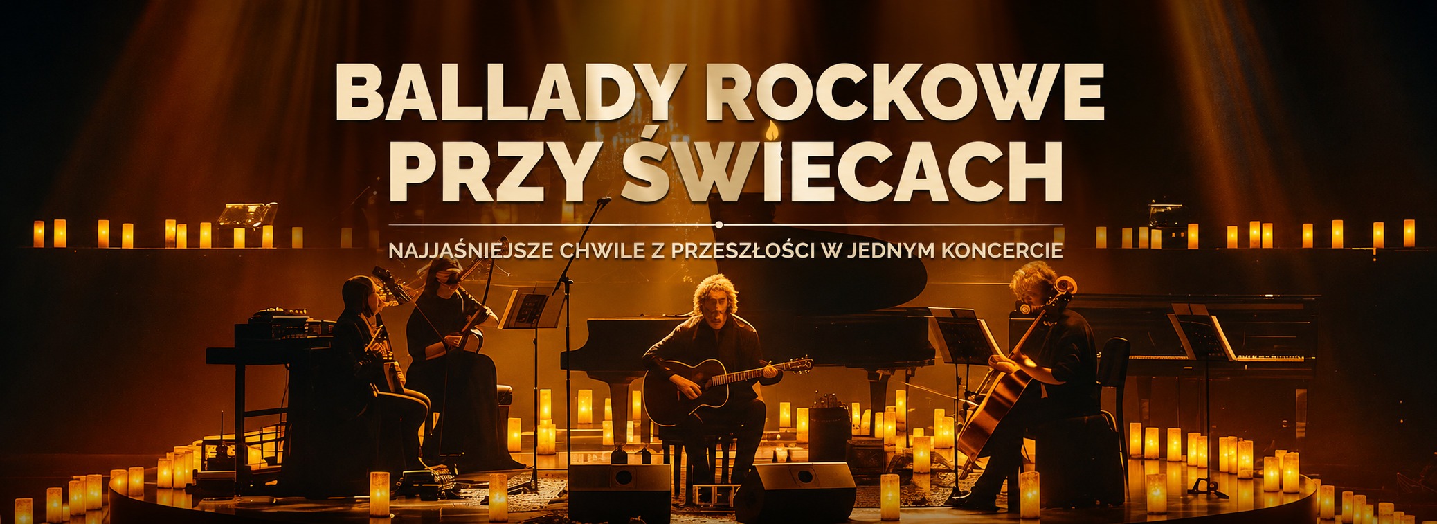 „Ballady rockowe przy świecach”