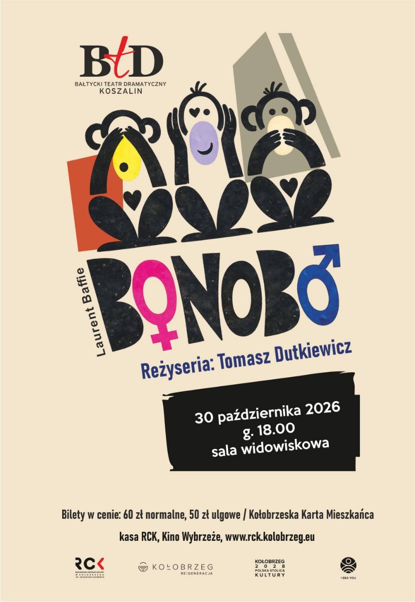 BONOBO - a brilliant comedy about love, acceptance and human imperfections