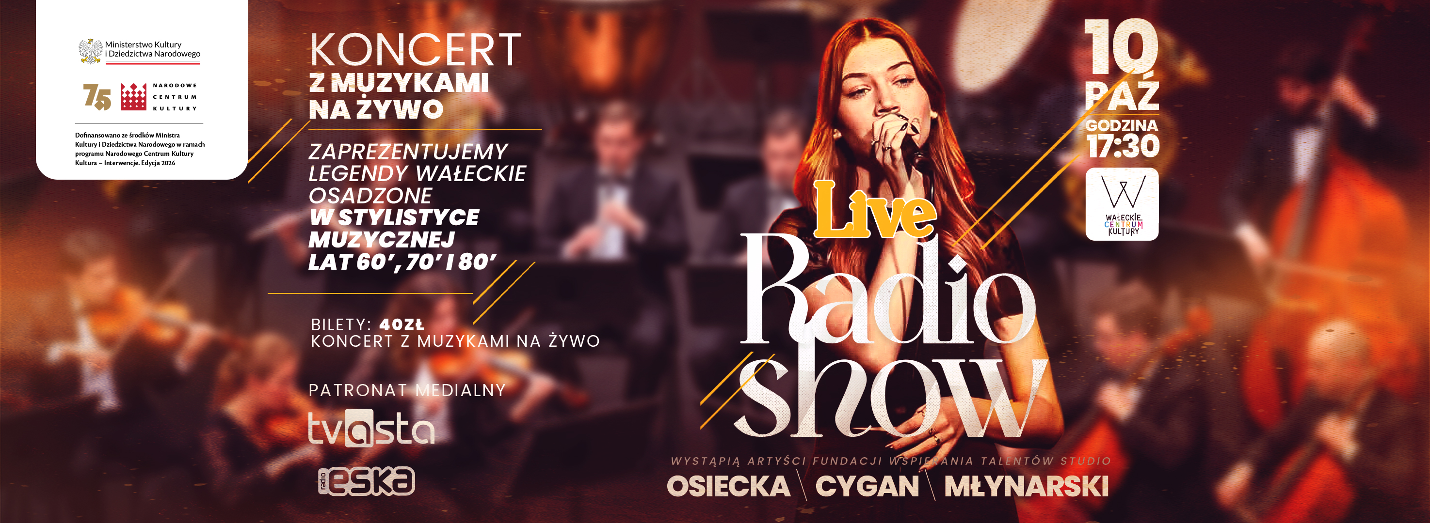 Live Radio Show — Osiecka | Gypsy | Młynarski