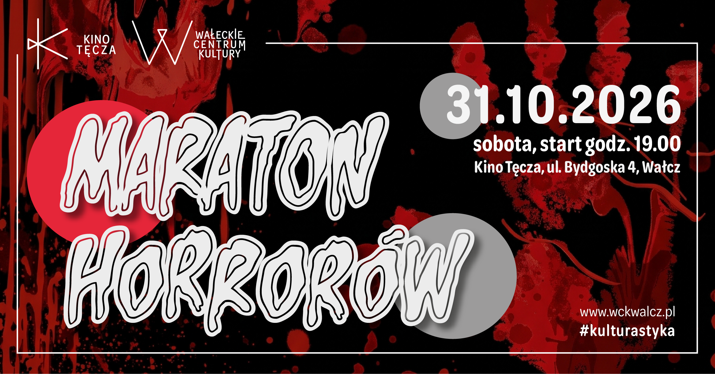 Maraton Horrorów w Kinie Tęcza