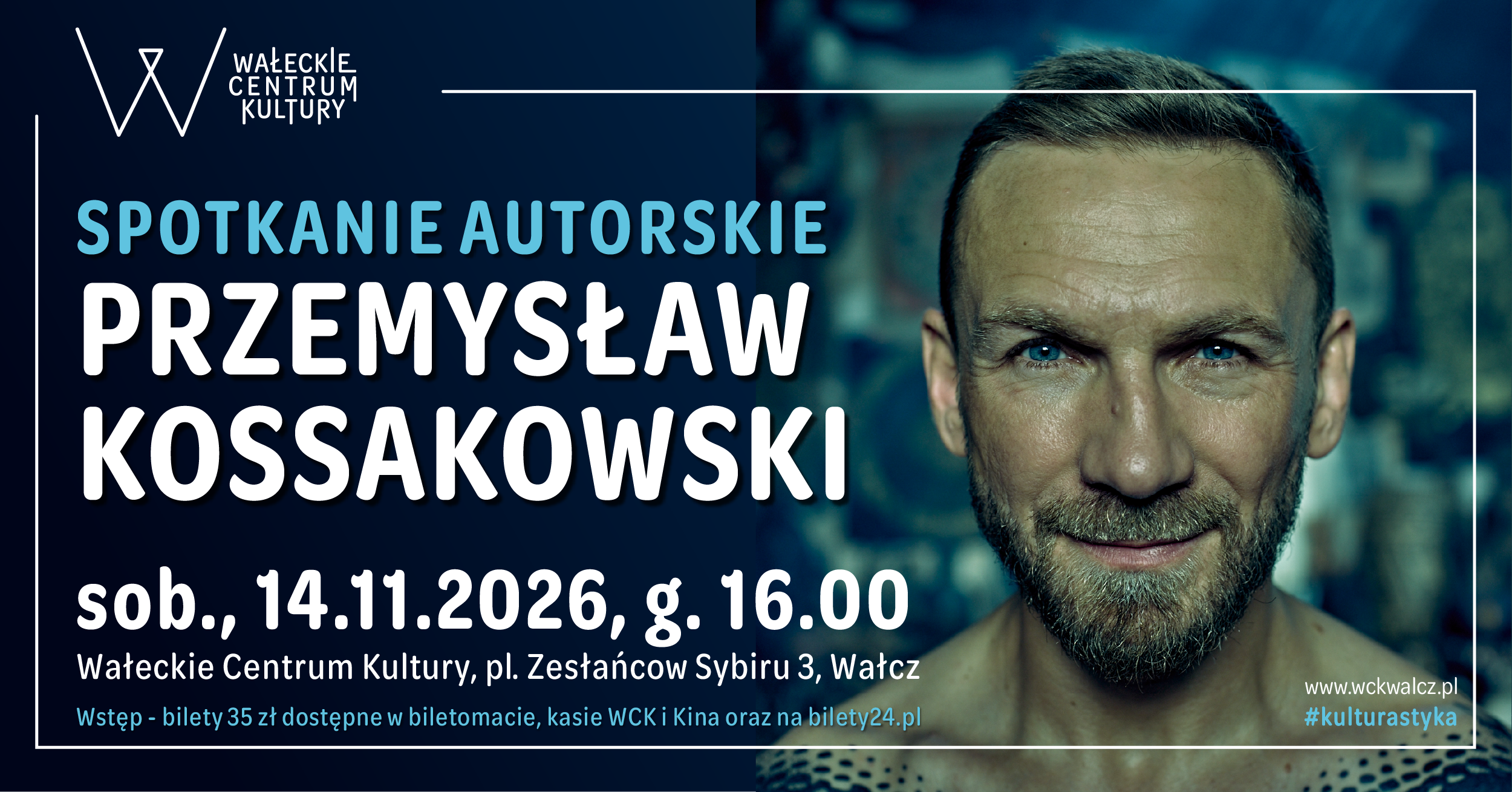 Przemysław Kossakowski – spotkanie autorskie