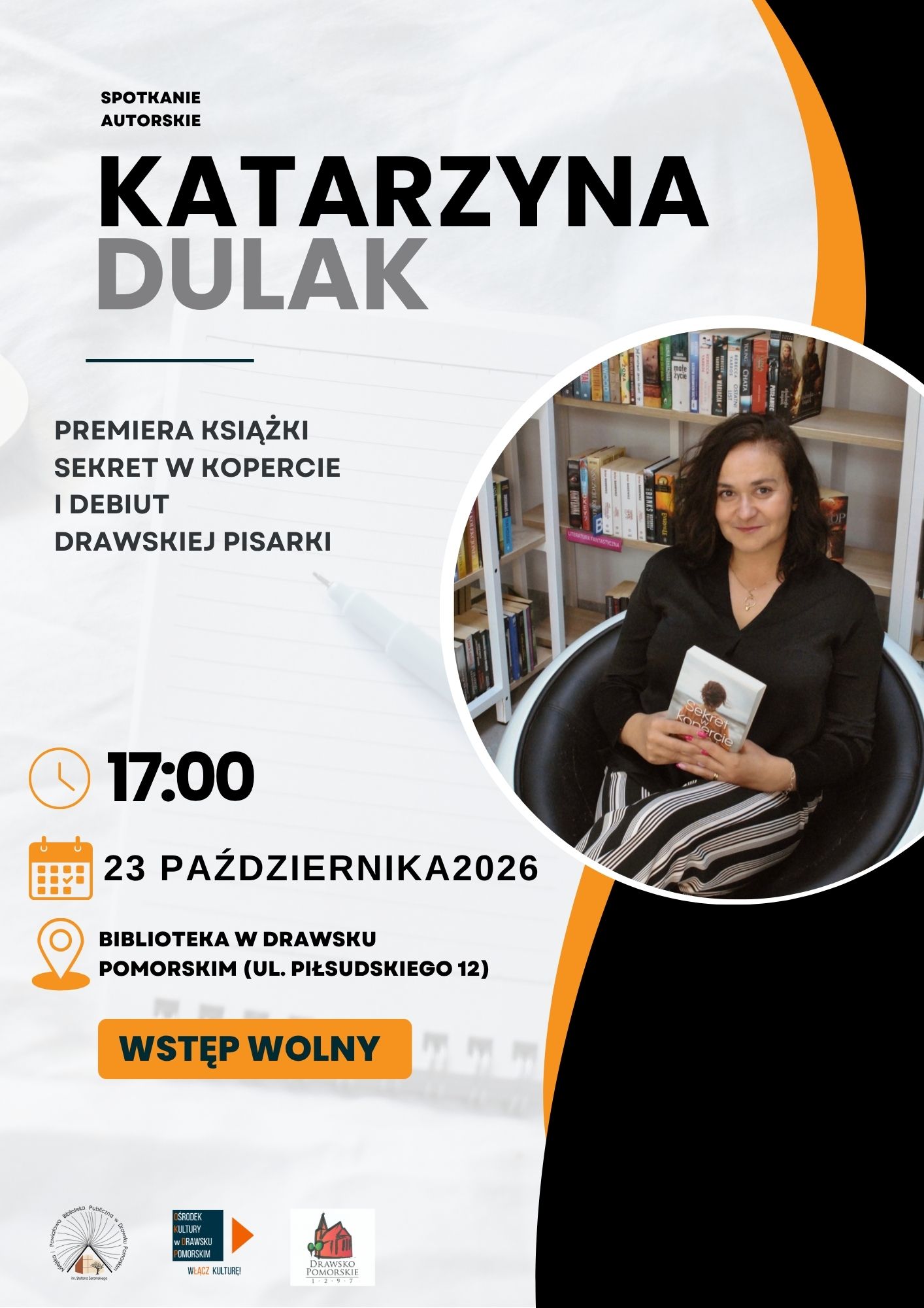 Spotkanie autorskie z Katarzyną Dulak