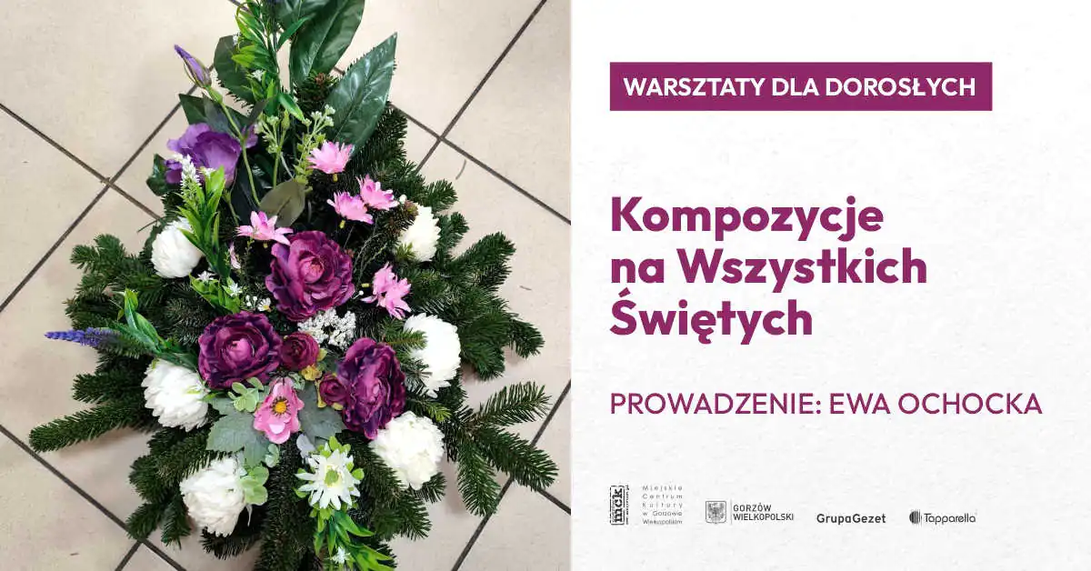 Kompozycje na Wszystkich Świętych – warsztaty dla dorosłych