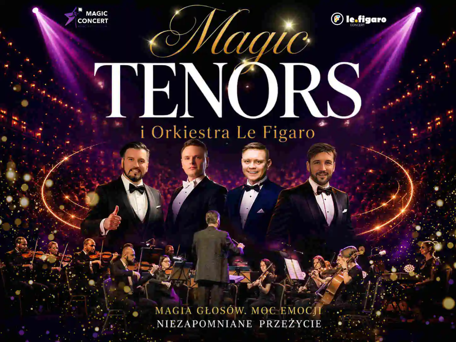 Magic Tenors i Orkiestra Le Figaro