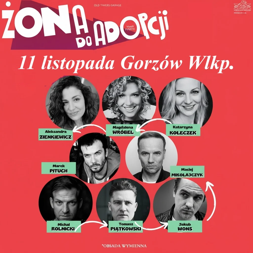 Żona do adopcji – komedia teatralna