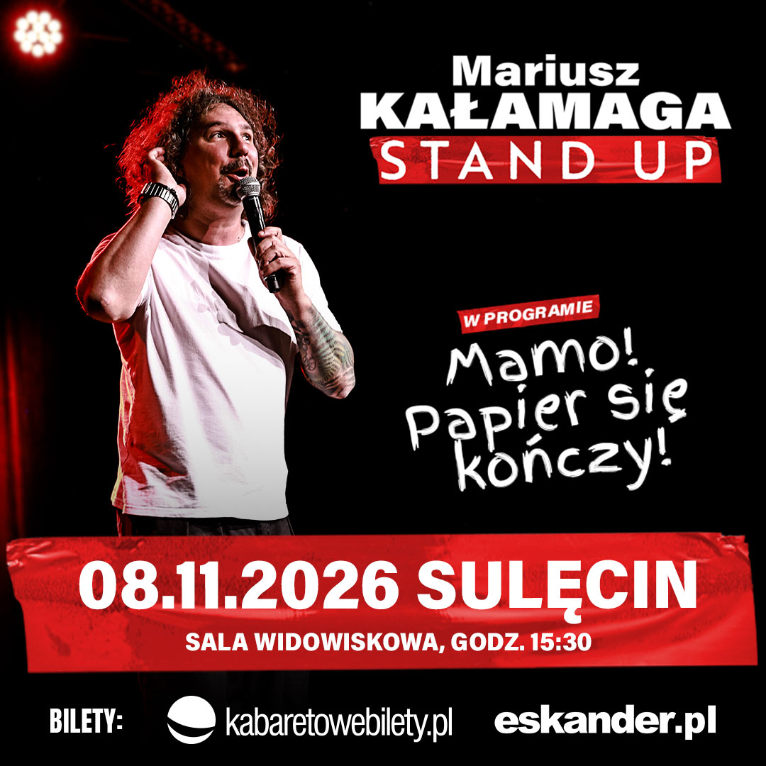 Mariusz Kalamaga - STAND UP Mom! The paper is running out!