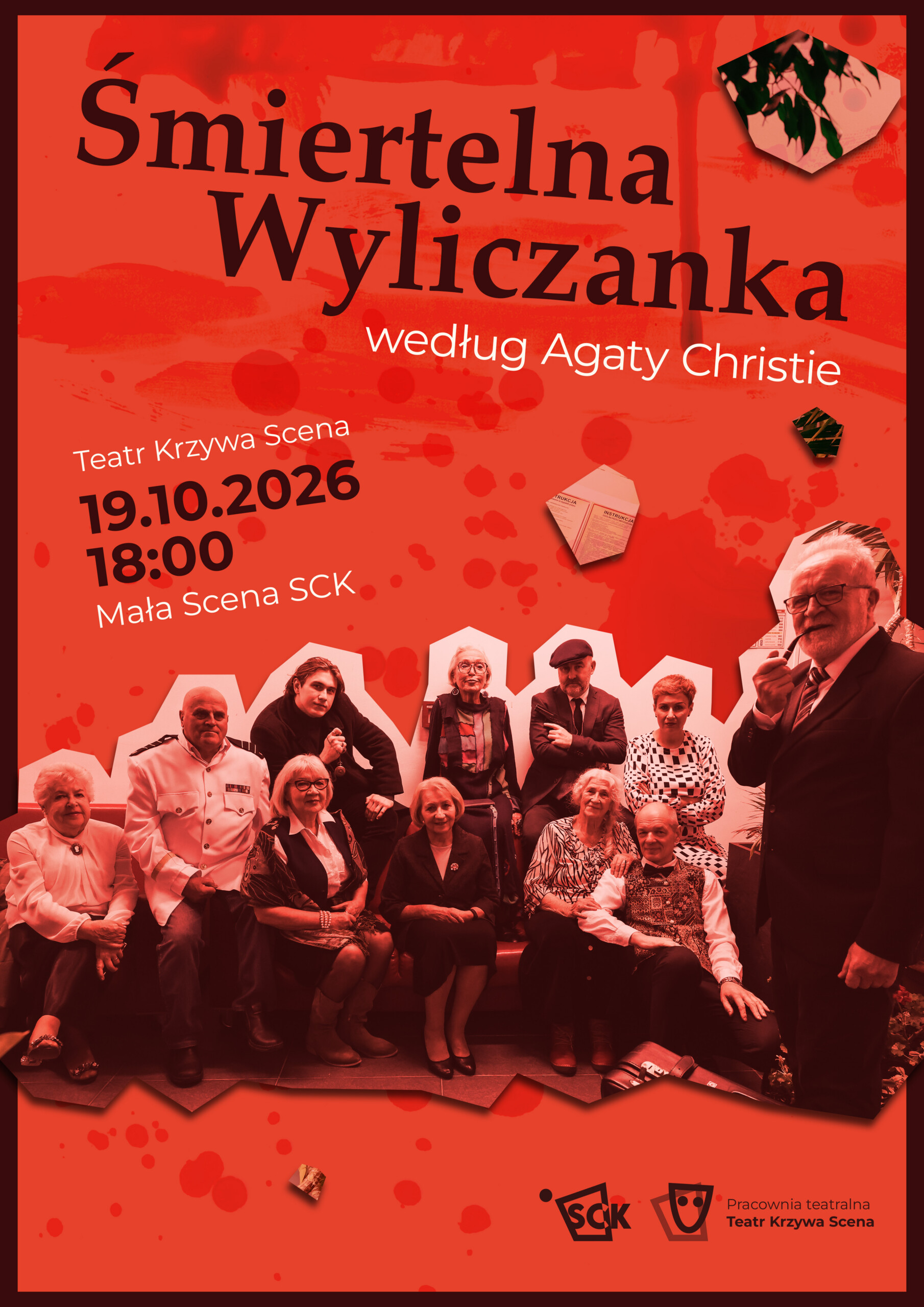 Teatr Krzywa Scena: Śmiertelna wyliczanka według Agaty Christie