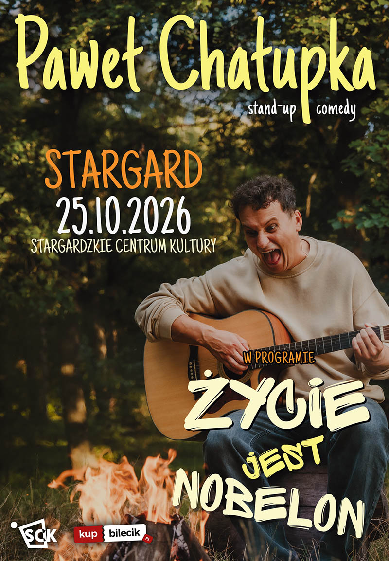 Paweł Chałupka Stand-up „Życie jest nobelon”
