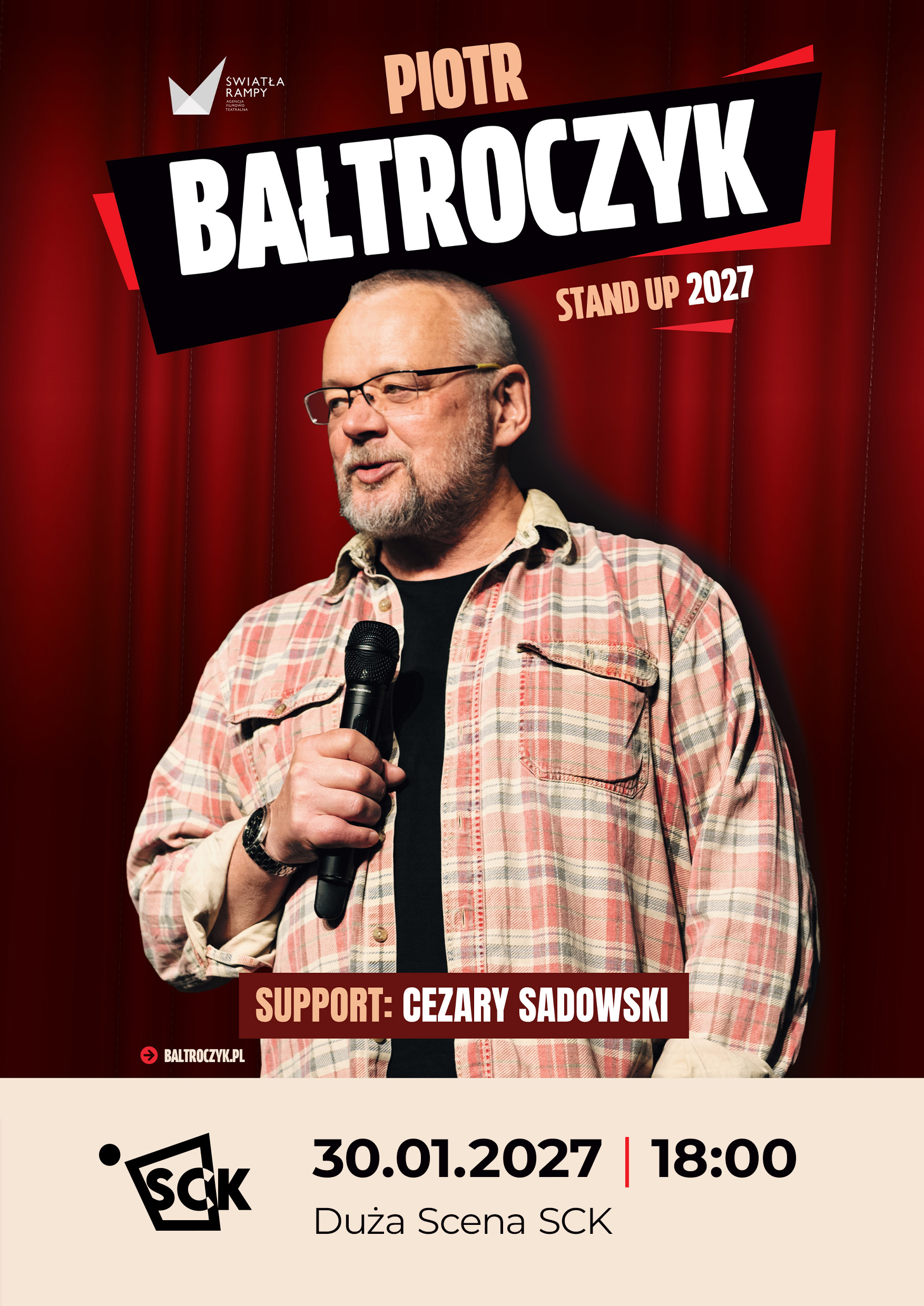 Piotr Bałtroczyk stand up comedy